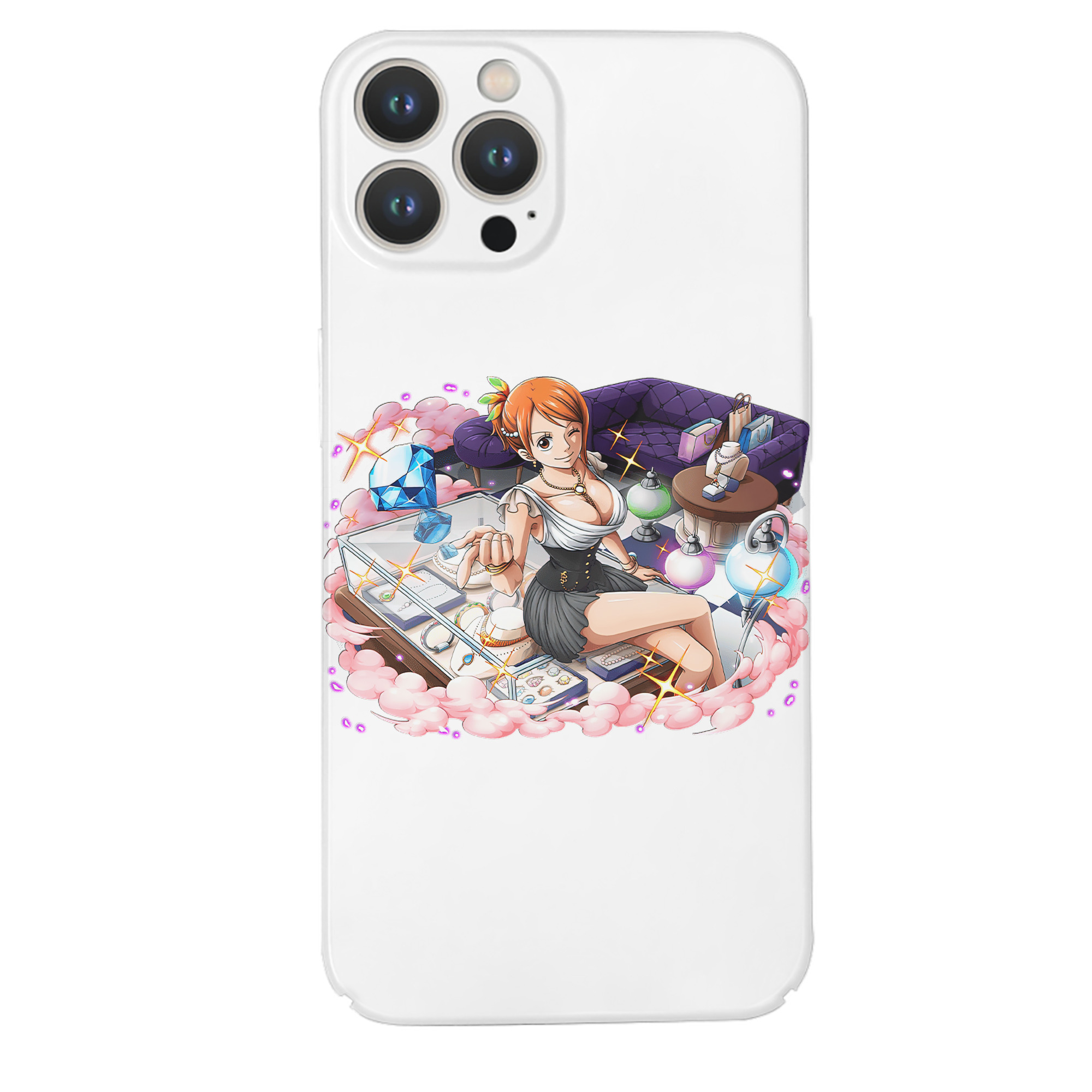 （画像用） ワンピース ナミ ONE PIECE Nami 【iPhone 14シリーズ対応】ハードケース